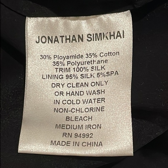 Jonathan Simkhai Popover Cape Back Tricot Lace Cable Knit Party Dress Black Sz 0 - Picture 13 of 13